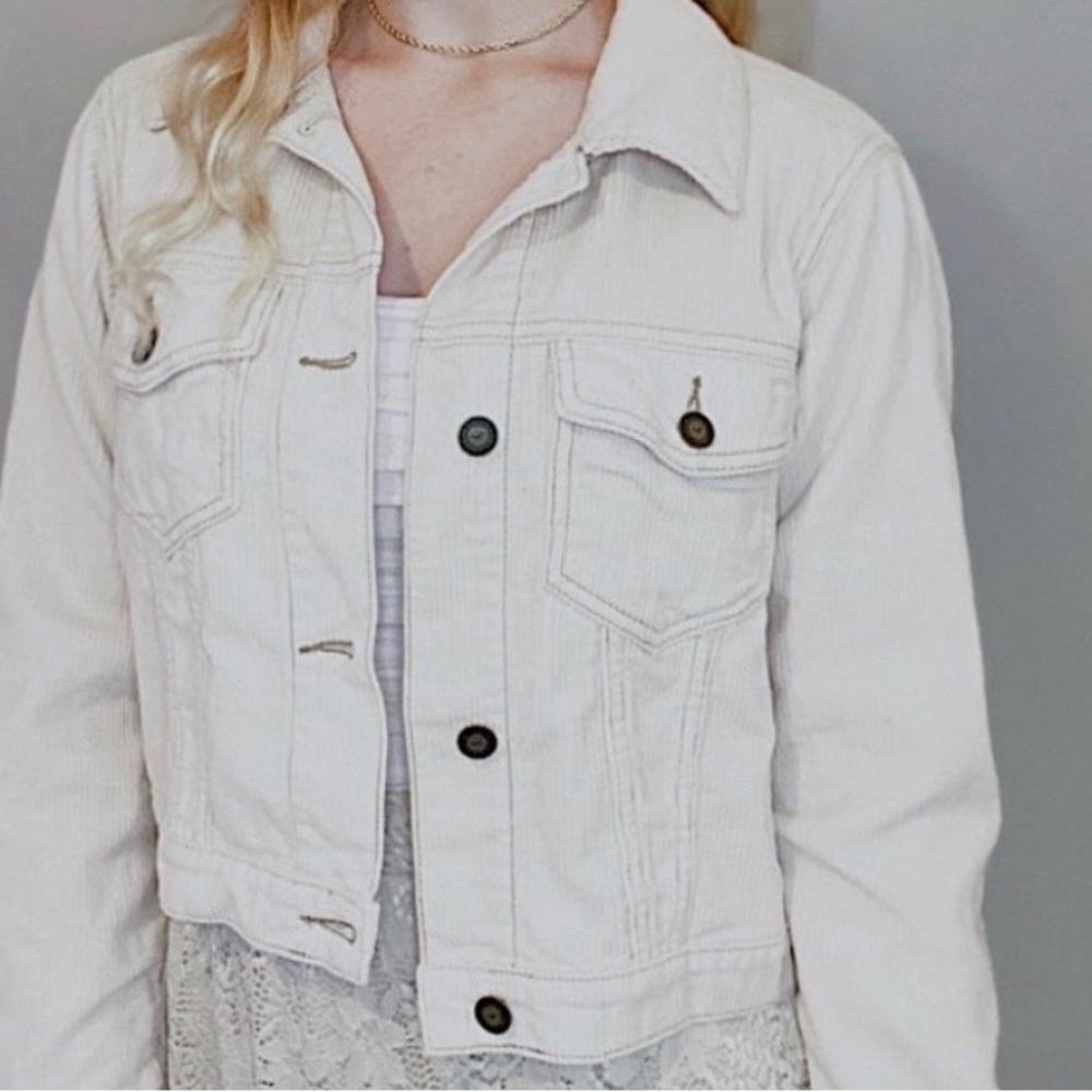 Hollister co. corduroy jacket.